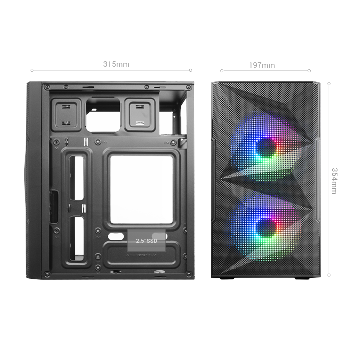 PC Bureau Plus Ryzen 5 5500 GTX 1060 3GB | TopConfig-PC